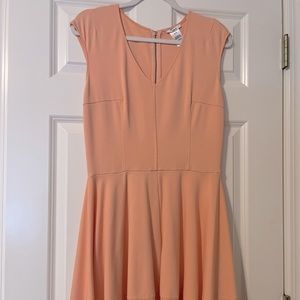 BAR III Peach A-Line Dress